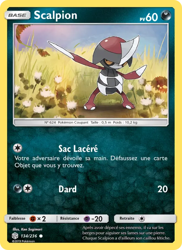 Scalpion — carte 134 de l’extension Éclipse Cosmique