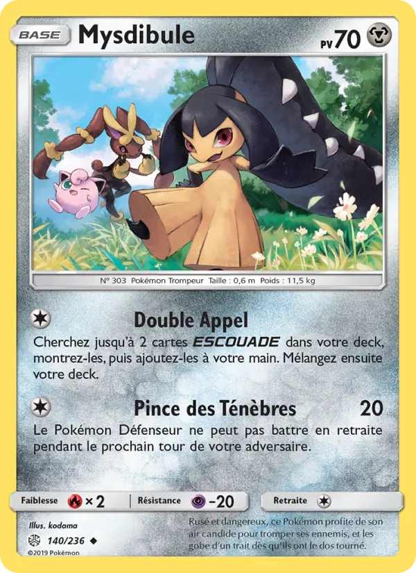 Mysdibule — carte 140 de l’extension Éclipse Cosmique