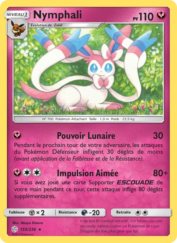 Nymphali — carte 155 de l’extension Éclipse Cosmique