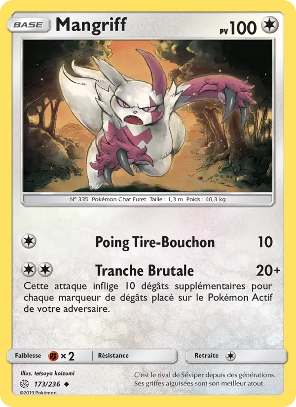 Mangriff — carte 173 de l’extension Éclipse Cosmique