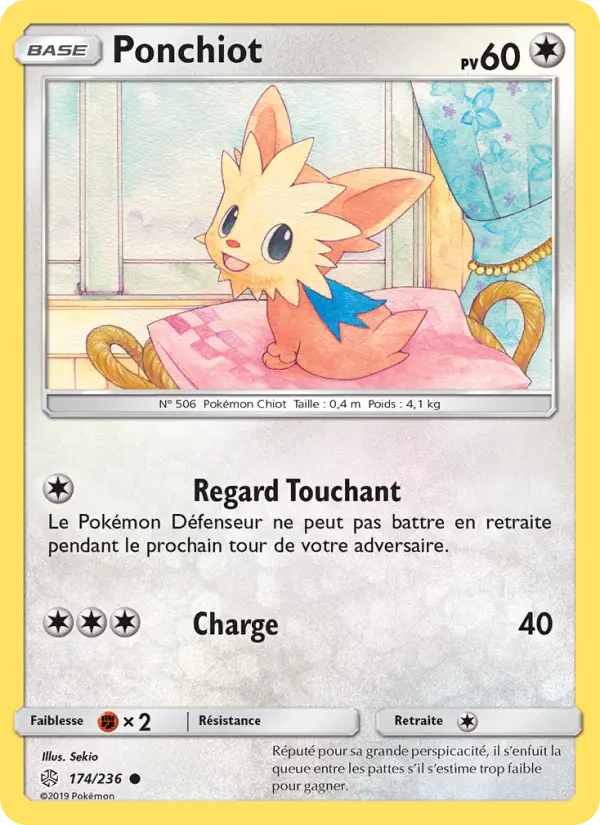 Ponchiot — carte 174 de l’extension Éclipse Cosmique