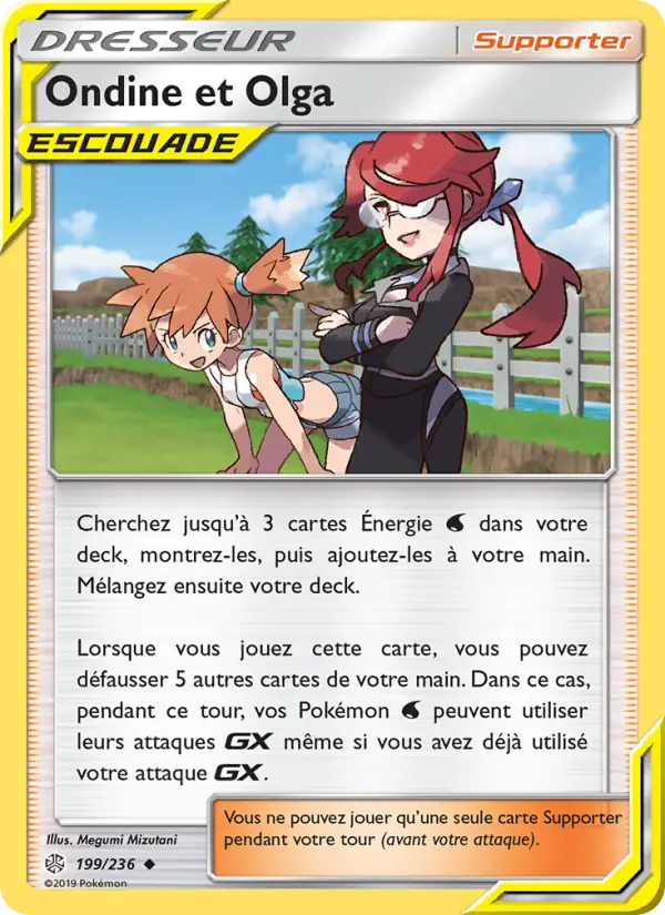 Ondine et Olga — carte 199 de l’extension Éclipse Cosmique