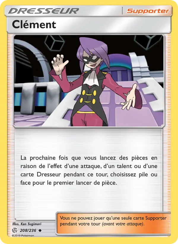Clément — carte 208 de l’extension Éclipse Cosmique
