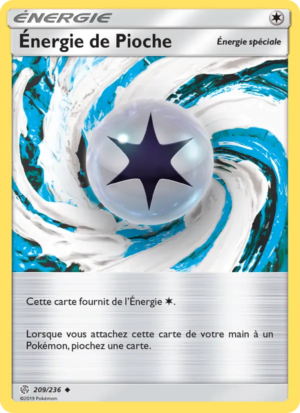 Énergie de Pioche — carte 209 de l’extension Éclipse Cosmique