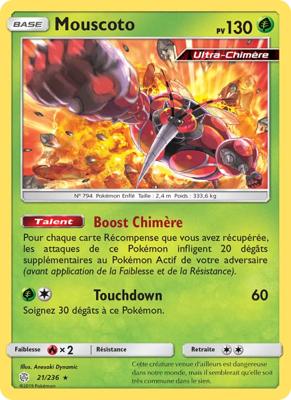 Mouscoto — carte 21 de l’extension Éclipse Cosmique