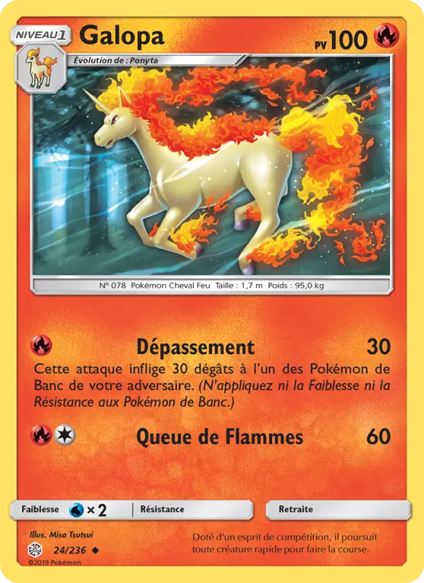 Galopa — carte 24 de l’extension Éclipse Cosmique