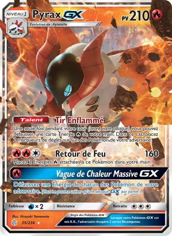 Pyrax GX — carte 35 de l’extension Éclipse Cosmique
