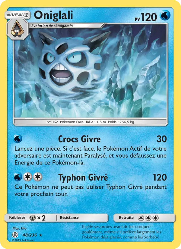 Oniglali — carte 48 de l’extension Éclipse Cosmique