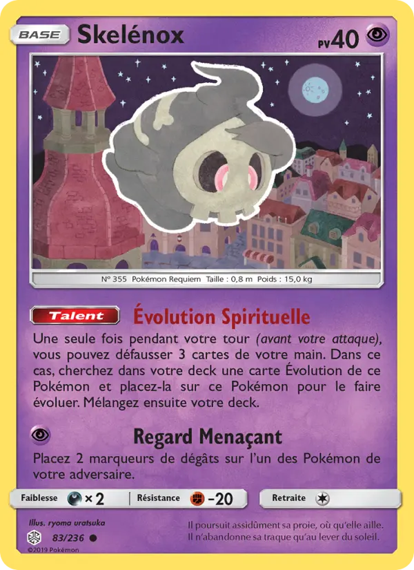 Skelénox — carte 83 de l’extension Éclipse Cosmique