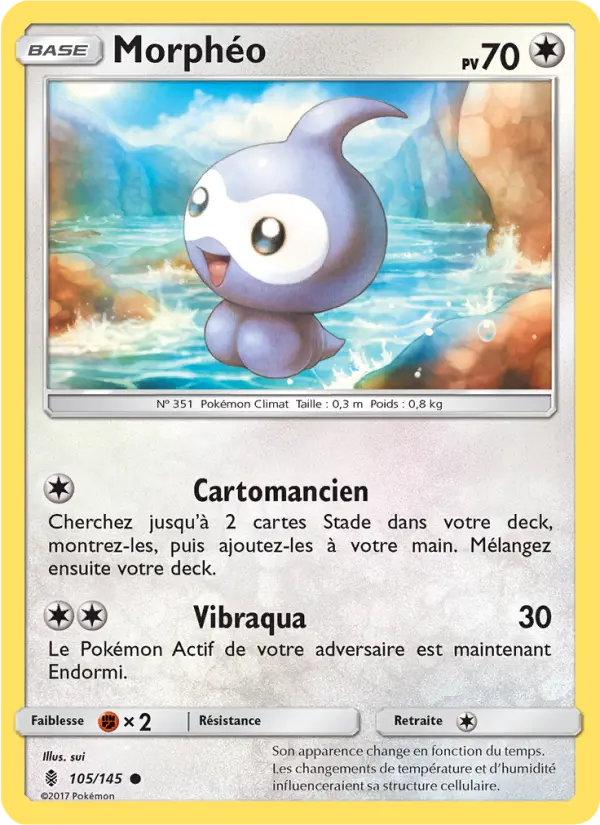 Morphéo — carte 105 de l’extension Gardiens Ascendants