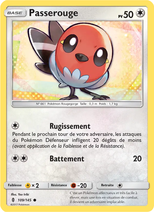 Passerouge — carte 109 de l’extension Gardiens Ascendants