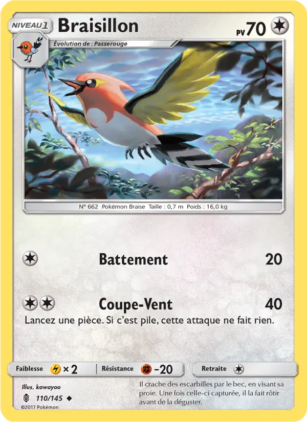 Braisillon — carte 110 de l’extension Gardiens Ascendants