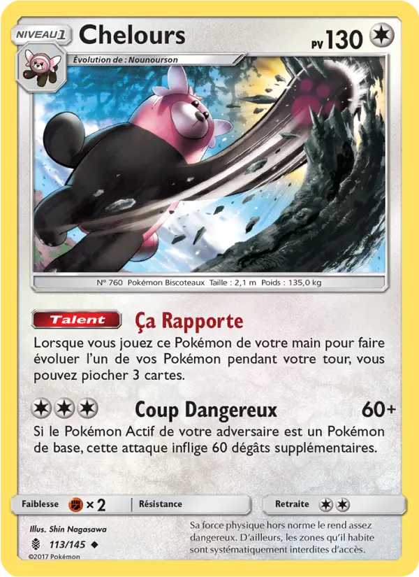 Chelours — carte 113 de l’extension Gardiens Ascendants