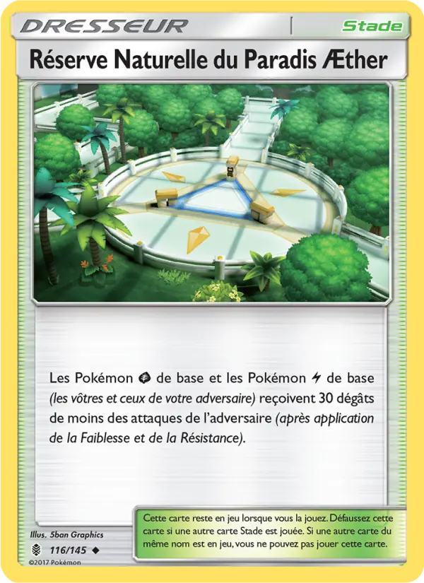 Réserve Naturelle du Paradis Æther — carte 116 de l’extension Gardiens Ascendants