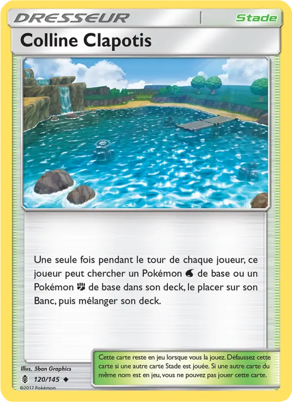 Colline Clapotis — carte 120 de l’extension Gardiens Ascendants