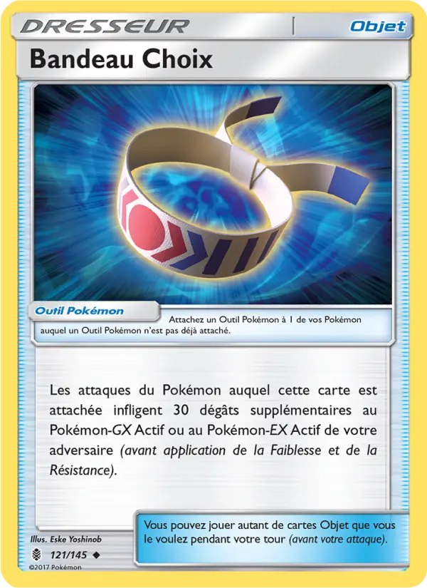 Bandeau Choix — carte 121 de l’extension Gardiens Ascendants