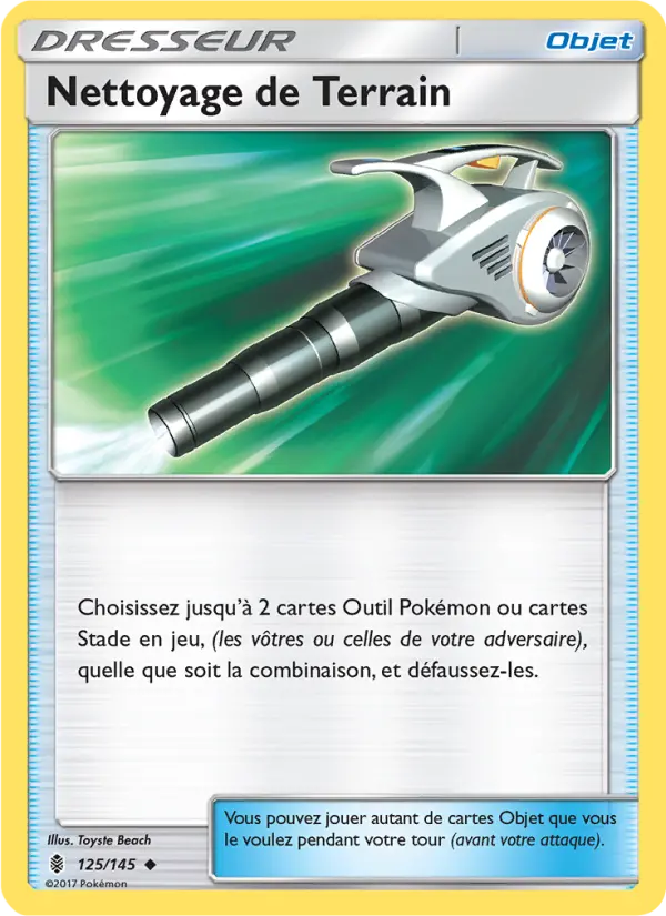 Nettoyage de Terrain — carte 125 de l’extension Gardiens Ascendants