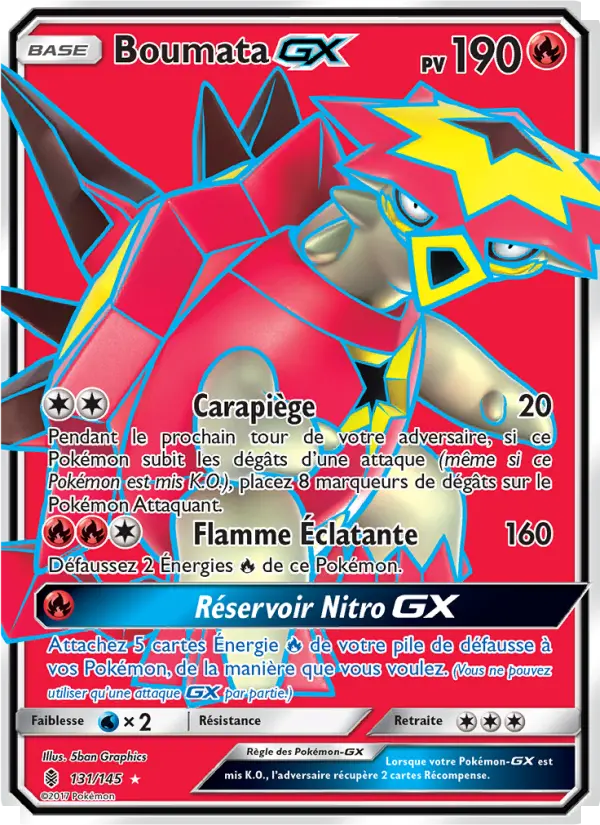 Boumata GX — carte 131 de l’extension Gardiens Ascendants