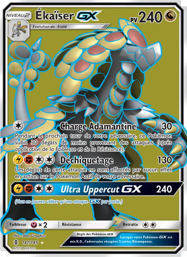 Ékaïser GX — carte 141 de l’extension Gardiens Ascendants