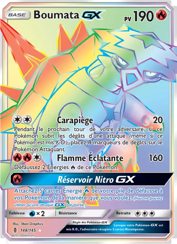 Boumata GX — carte 148 de l’extension Gardiens Ascendants