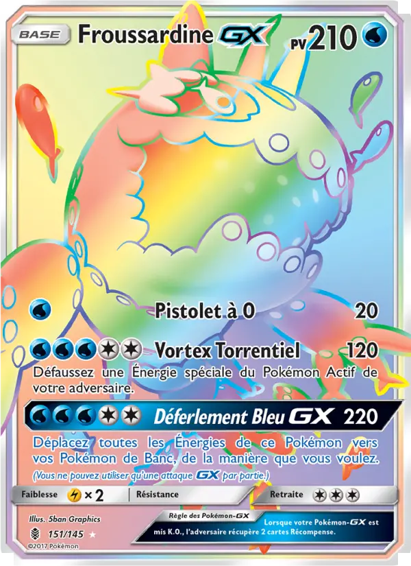 Froussardine GX — carte 151 de l’extension Gardiens Ascendants