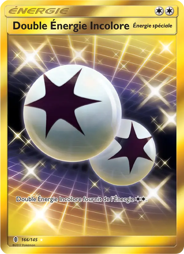 Double Énergie Incolore — carte 166 de l’extension Gardiens Ascendants