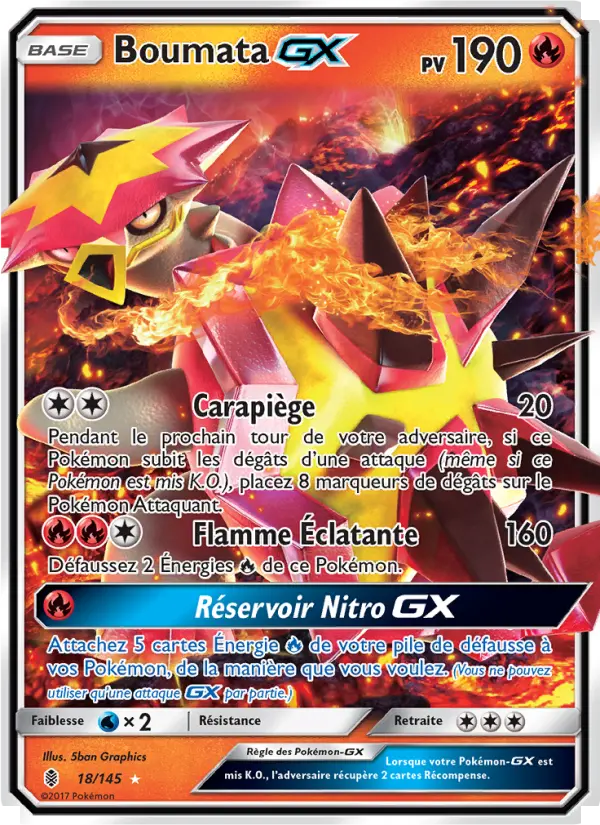 Boumata GX — carte 18 de l’extension Gardiens Ascendants