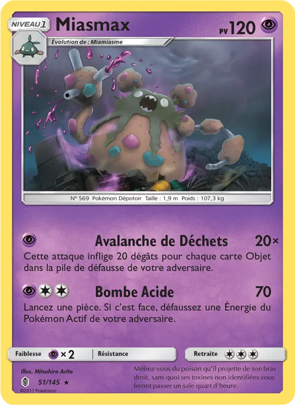 Miasmax — carte 51 de l’extension Gardiens Ascendants