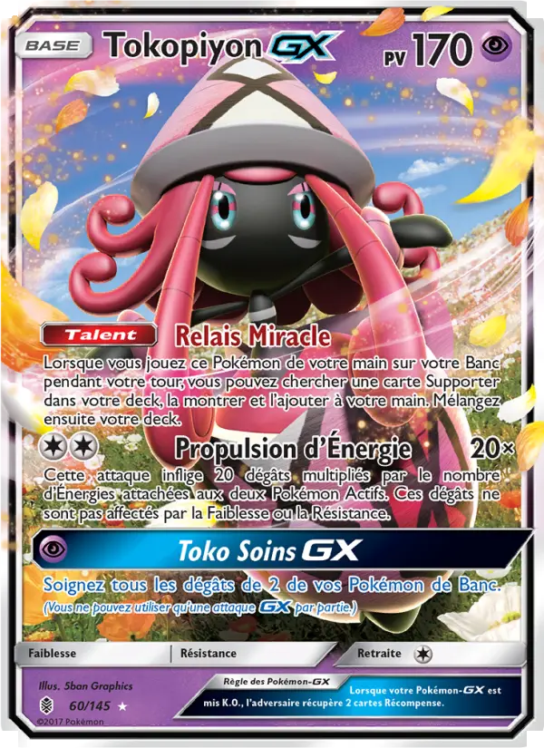 Tokopiyon GX — carte 60 de l’extension Gardiens Ascendants