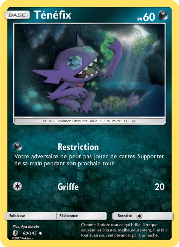 Ténéfix — carte 80 de l’extension Gardiens Ascendants