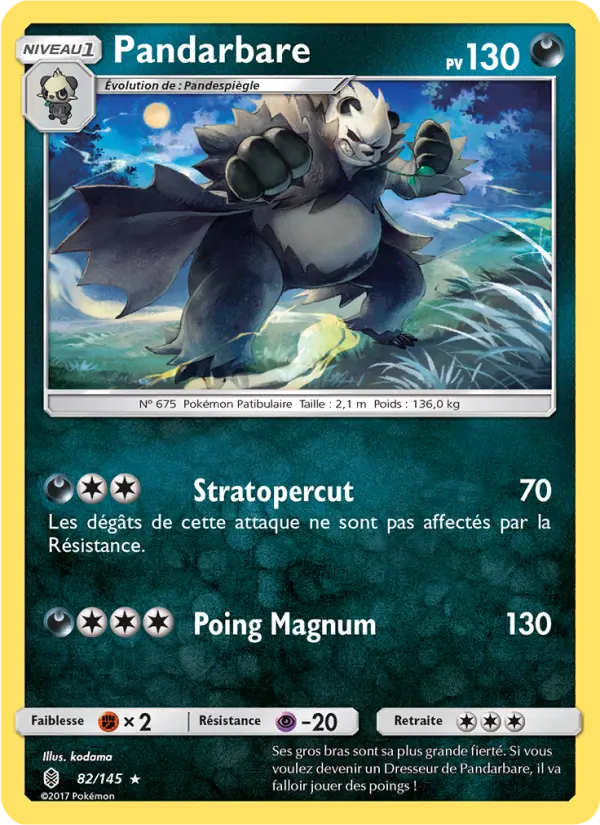 Pandarbare — carte 82 de l’extension Gardiens Ascendants