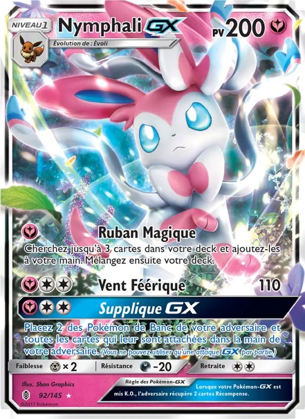 Nymphali GX — carte 92 de l’extension Gardiens Ascendants