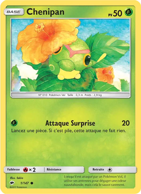 Chenipan — carte 1 de l’extension Ombres Ardentes