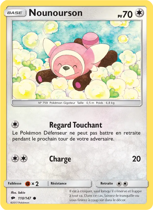 Nounourson — carte 110 de l’extension Ombres Ardentes