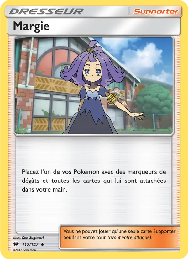 Margie — carte 112 de l’extension Ombres Ardentes