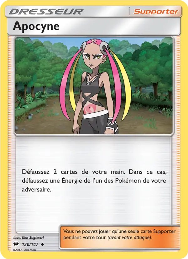 Apocyne — carte 120 de l’extension Ombres Ardentes