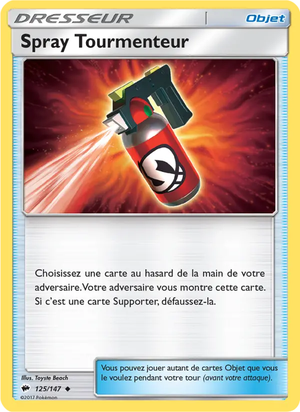 Spray Tourmenteur — carte 125 de l’extension Ombres Ardentes