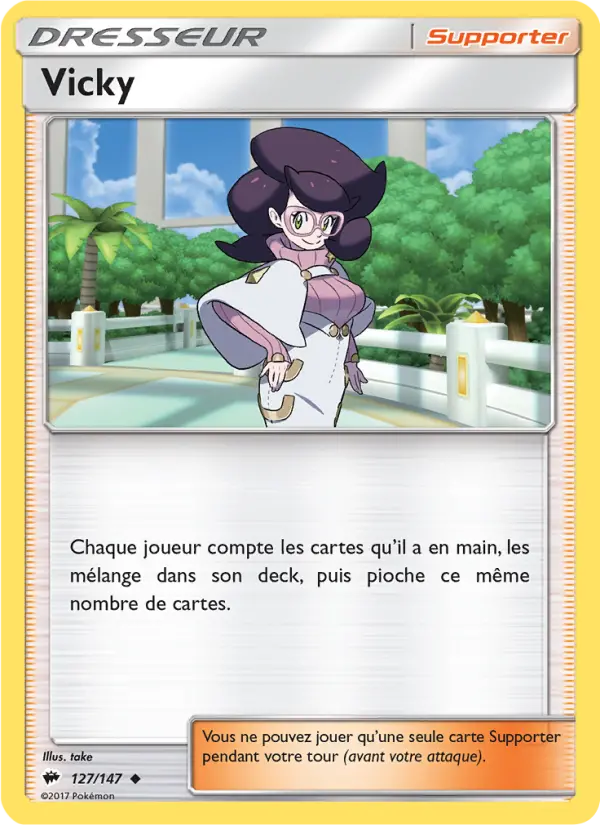 Vicky — carte 127 de l’extension Ombres Ardentes