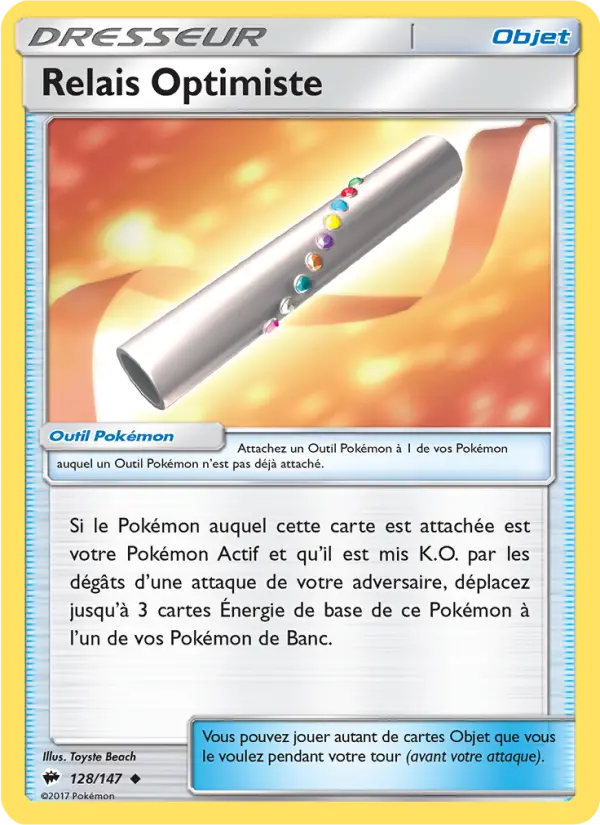 Relais Optimiste — carte 128 de l’extension Ombres Ardentes