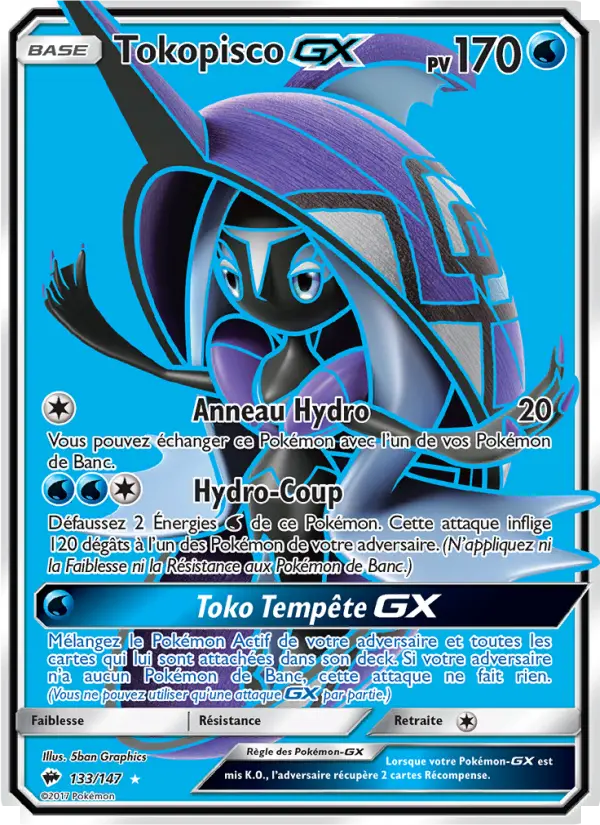 Tokopisco GX — carte 133 de l’extension Ombres Ardentes