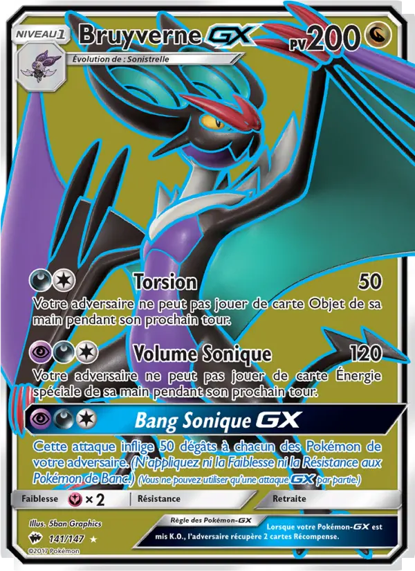 Bruyverne GX — carte 141 de l’extension Ombres Ardentes