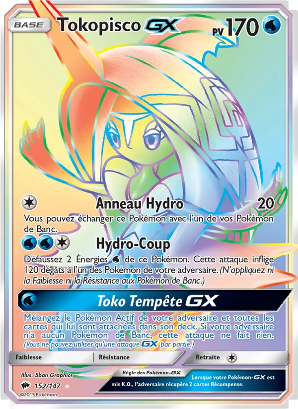 Tokopisco GX — carte 152 de l’extension Ombres Ardentes