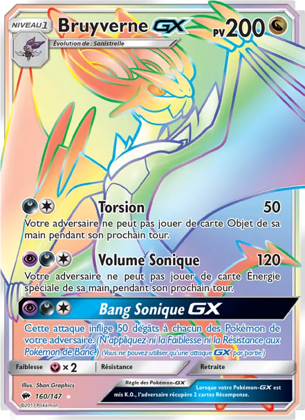 Bruyverne GX — carte 160 de l’extension Ombres Ardentes