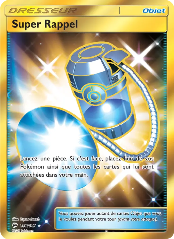 Super Rappel — carte 166 de l’extension Ombres Ardentes