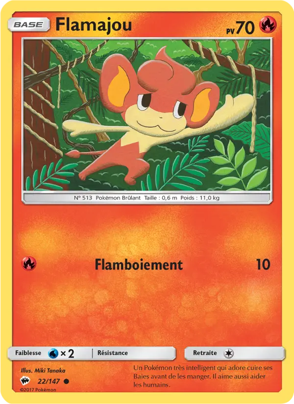 Flamajou — carte 22 de l’extension Ombres Ardentes