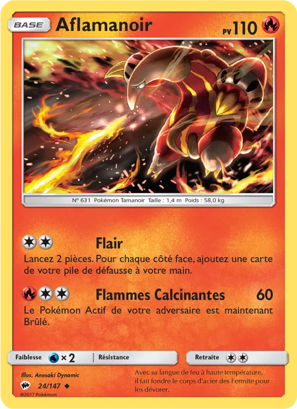 Aflamanoir — carte 24 de l’extension Ombres Ardentes