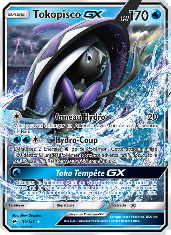 Tokopisco GX — carte 39 de l’extension Ombres Ardentes