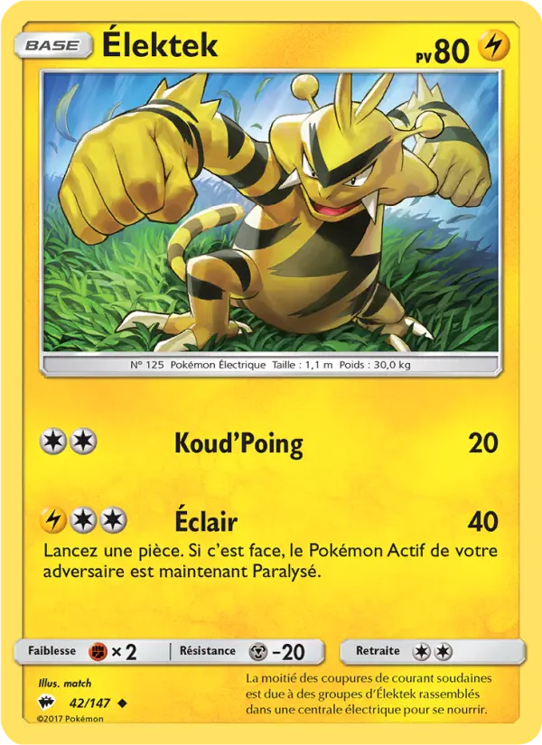 Élektek — carte 42 de l’extension Ombres Ardentes