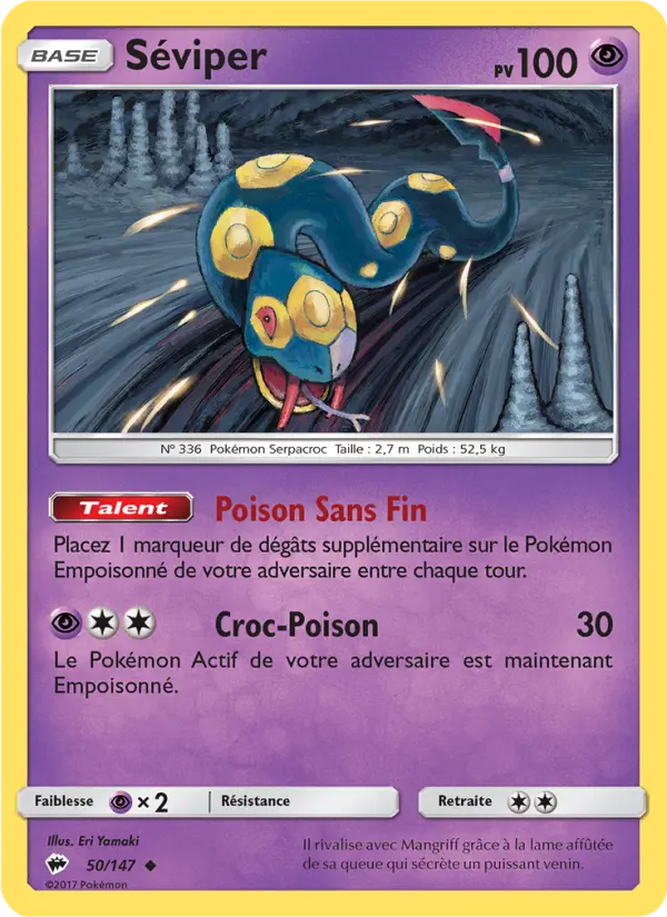 Séviper — carte 50 de l’extension Ombres Ardentes