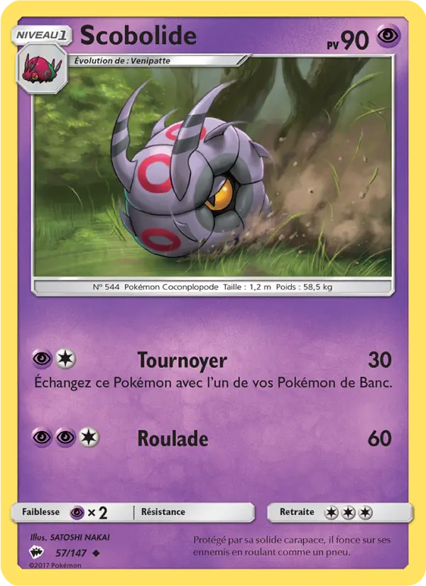Scobolide — carte 57 de l’extension Ombres Ardentes